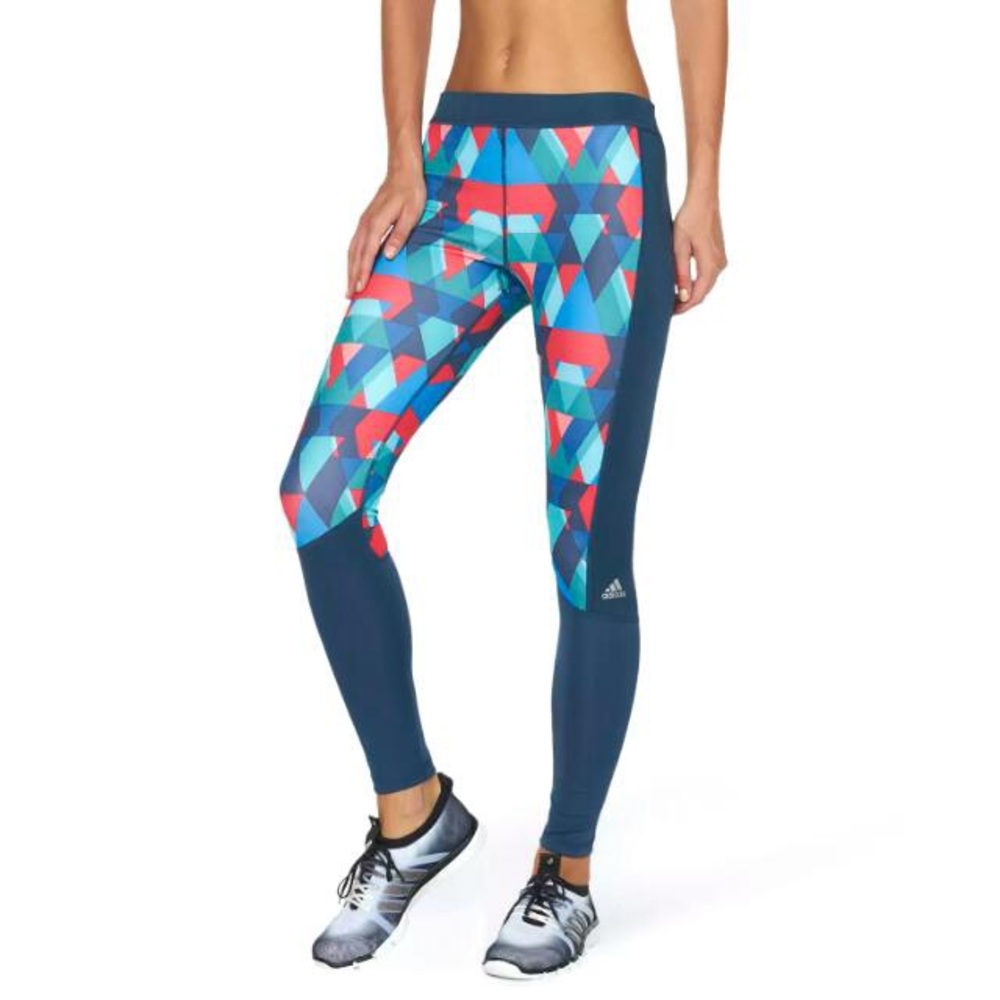 Adidas Geometeic Multicolored Printed Leggings